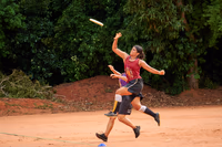 A flying leap for the disc!