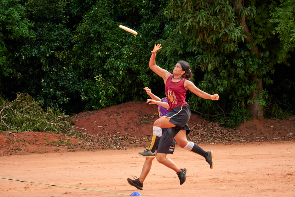 A flying leap for the disc!