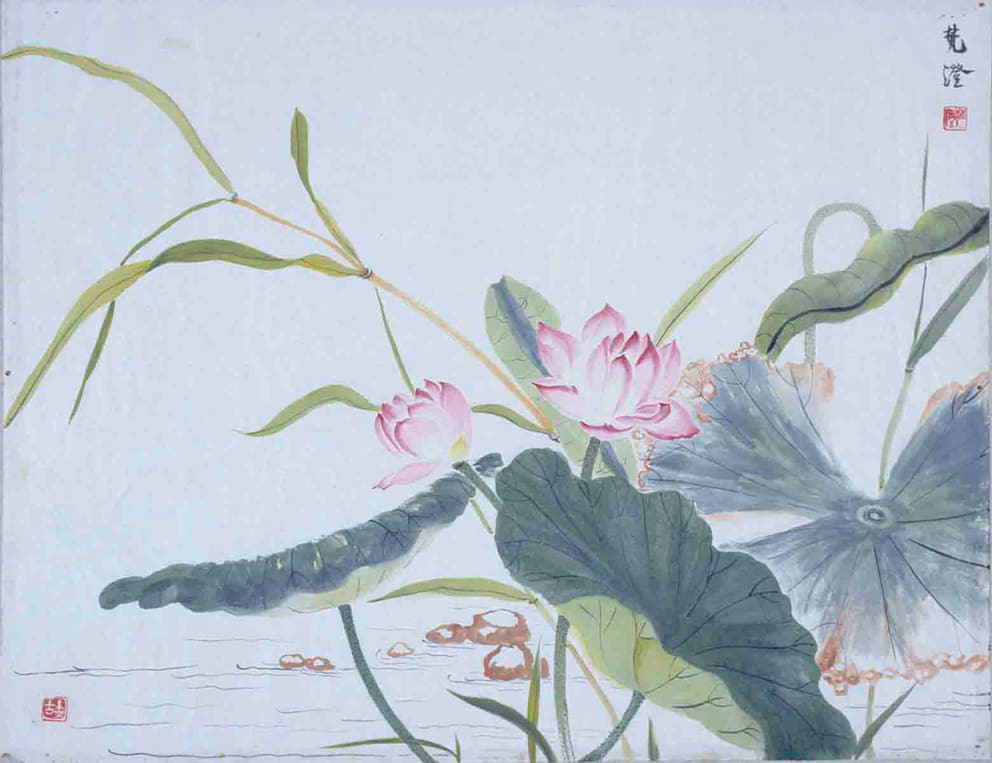 Painting by Hu Hsu