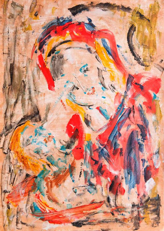 A painting from "The Mothers" by Marco