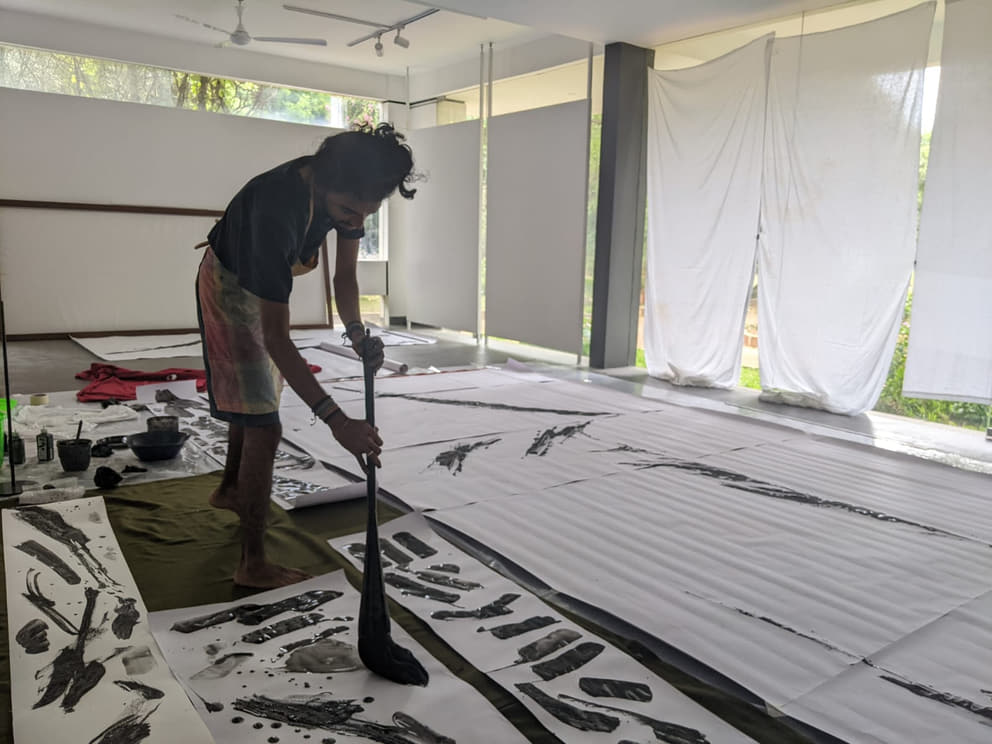 Bhavyo at work