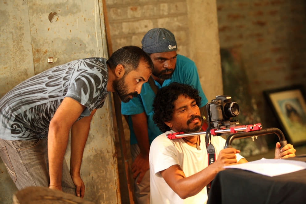'Full Stop' CO-directors Raghu and Yatra Srinivassan, and cameraman Mohandas
