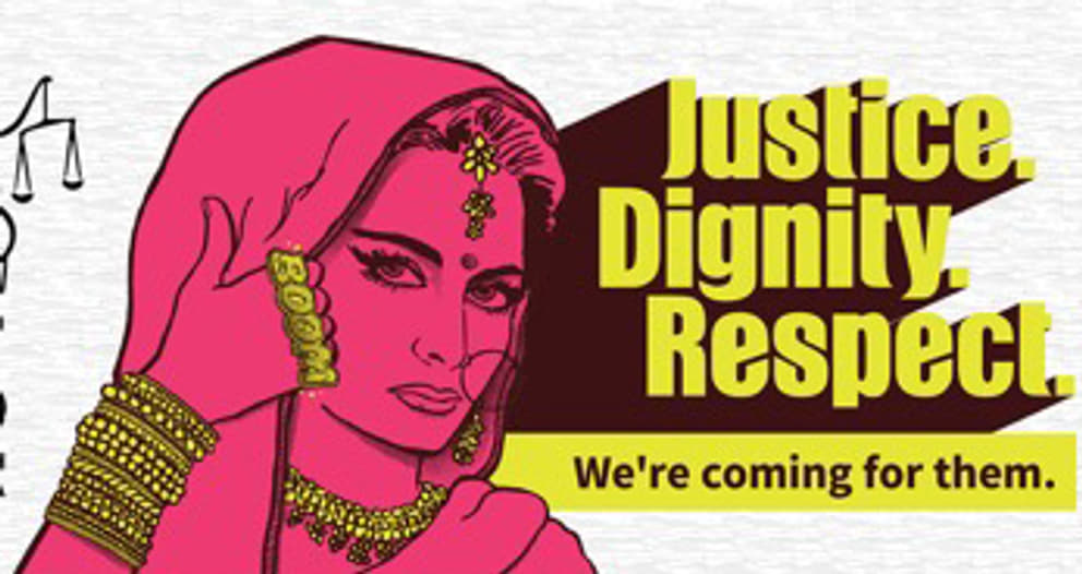 Poster used for the Human Rights in Childbirth Conference which was held in Mumbai from 2-5 February 2017
