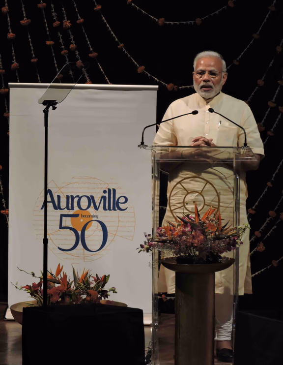 The Prime Minister at Bharat Nivas