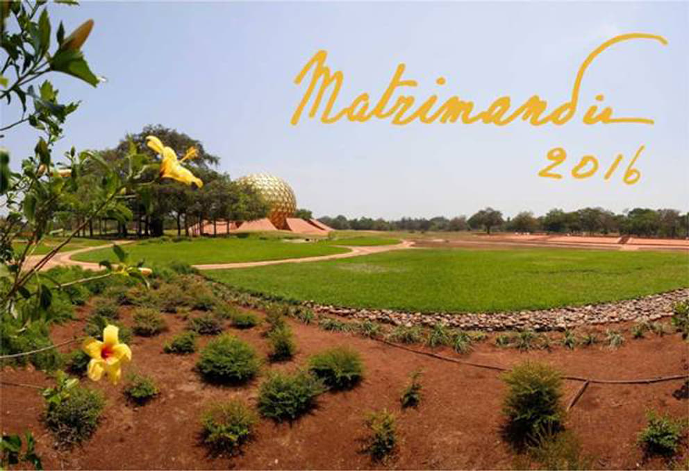 Matrimandir Calendar 2016
