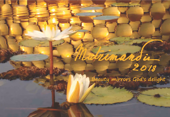 Matrimandir Calender 2018