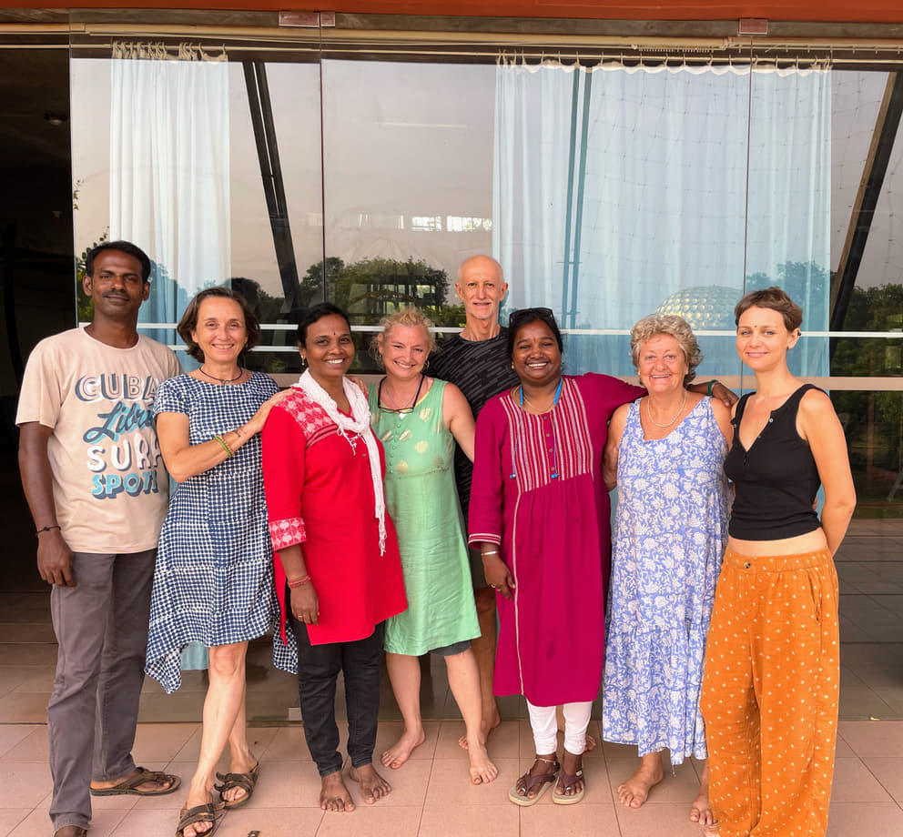 The Entry Board members, From left: Lakshmanan, Matilde, Grace, Swadha, Alain, Jayanthi, Sonja and Sara