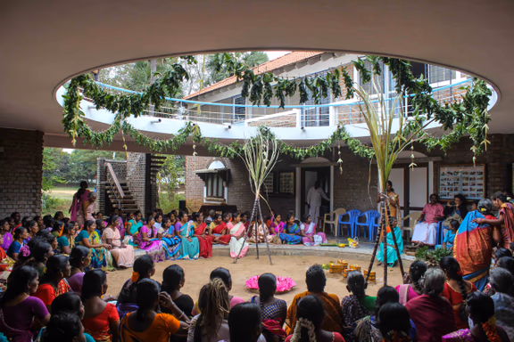 Pongal celebration at the AVAG office