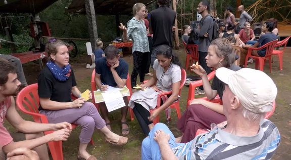 Group discussions at the Dream Now event