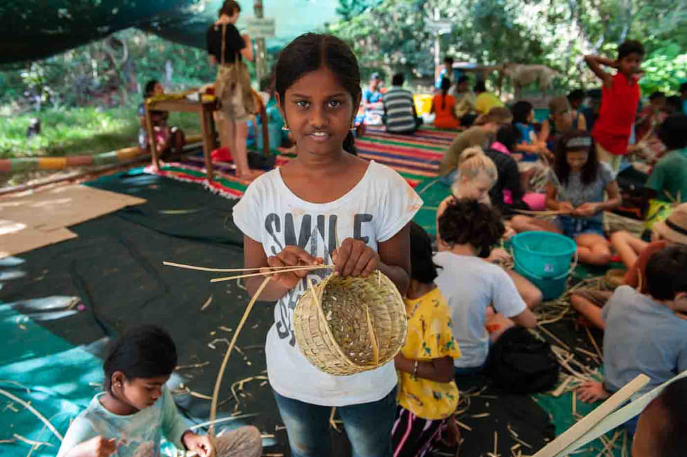Basket weaving