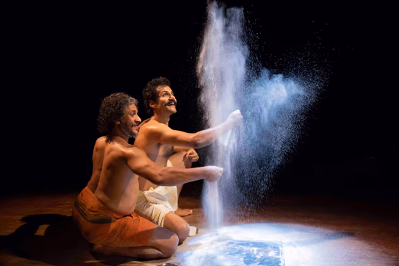 Adishakti's most recent production "Ball" during a performance