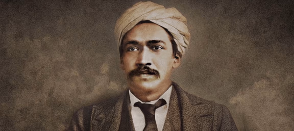 Illustration of Sri Aurobindo