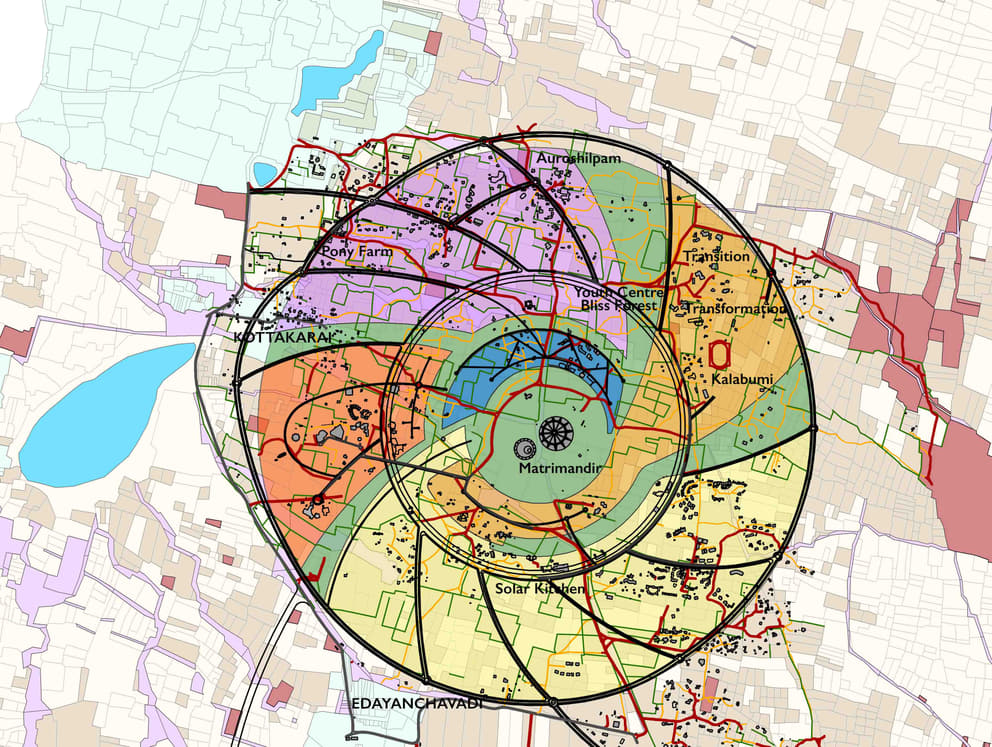 Illustration: Right of Ways according to the 2025 Master Plan