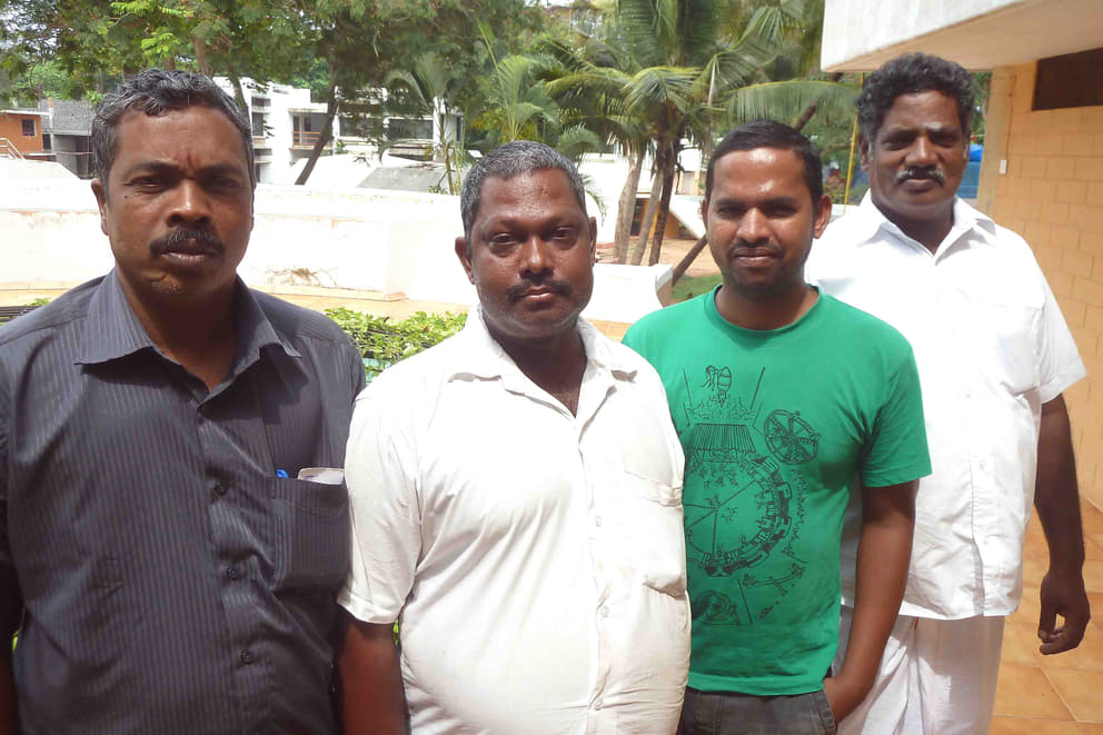 1 From left to right Arivasu, Satiyabalan, Gnanamani and Paneerselvam
