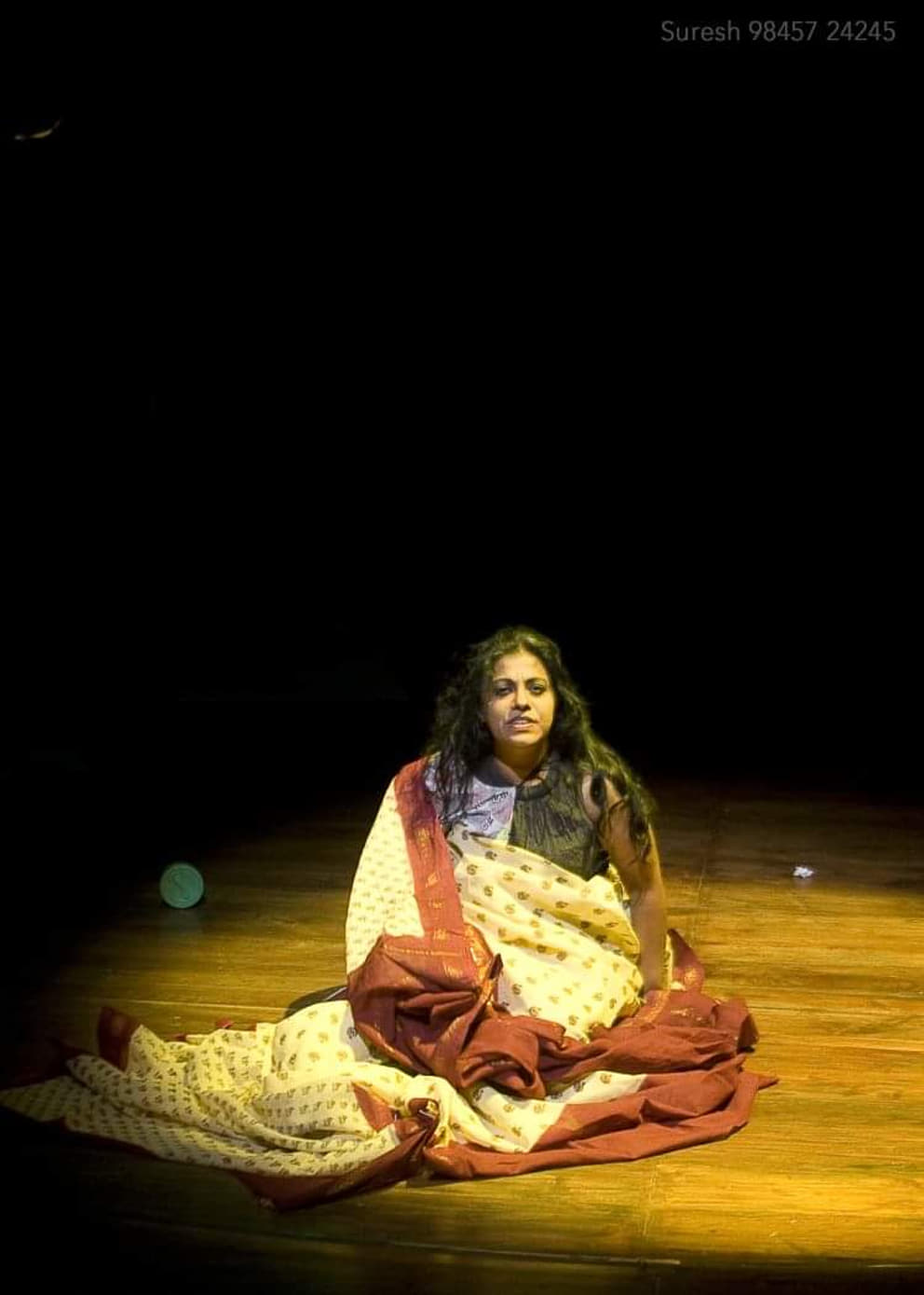 Rashmi on stage