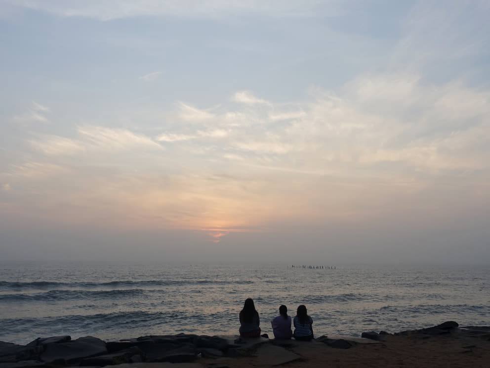 Ocean at dawn