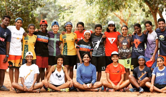 Women’s Ultimate Team India (Smiti is not in picture)