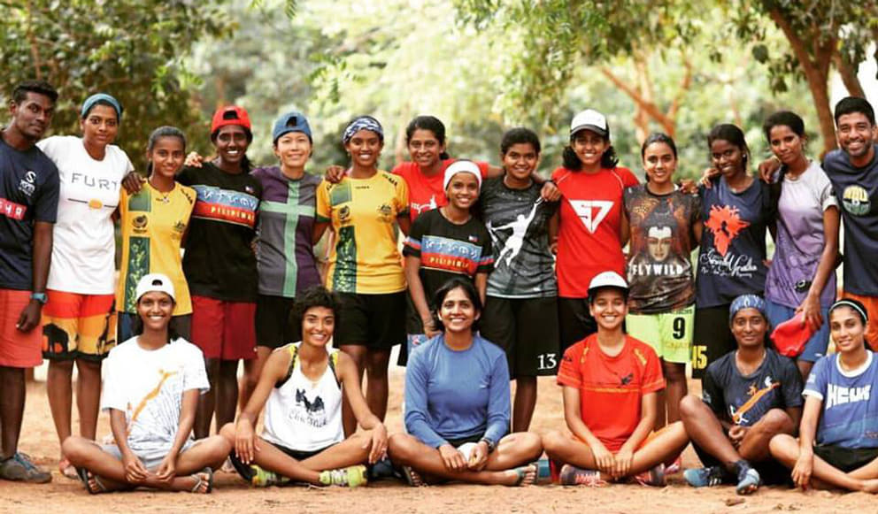 Women’s Ultimate Team India (Smiti is not in picture)