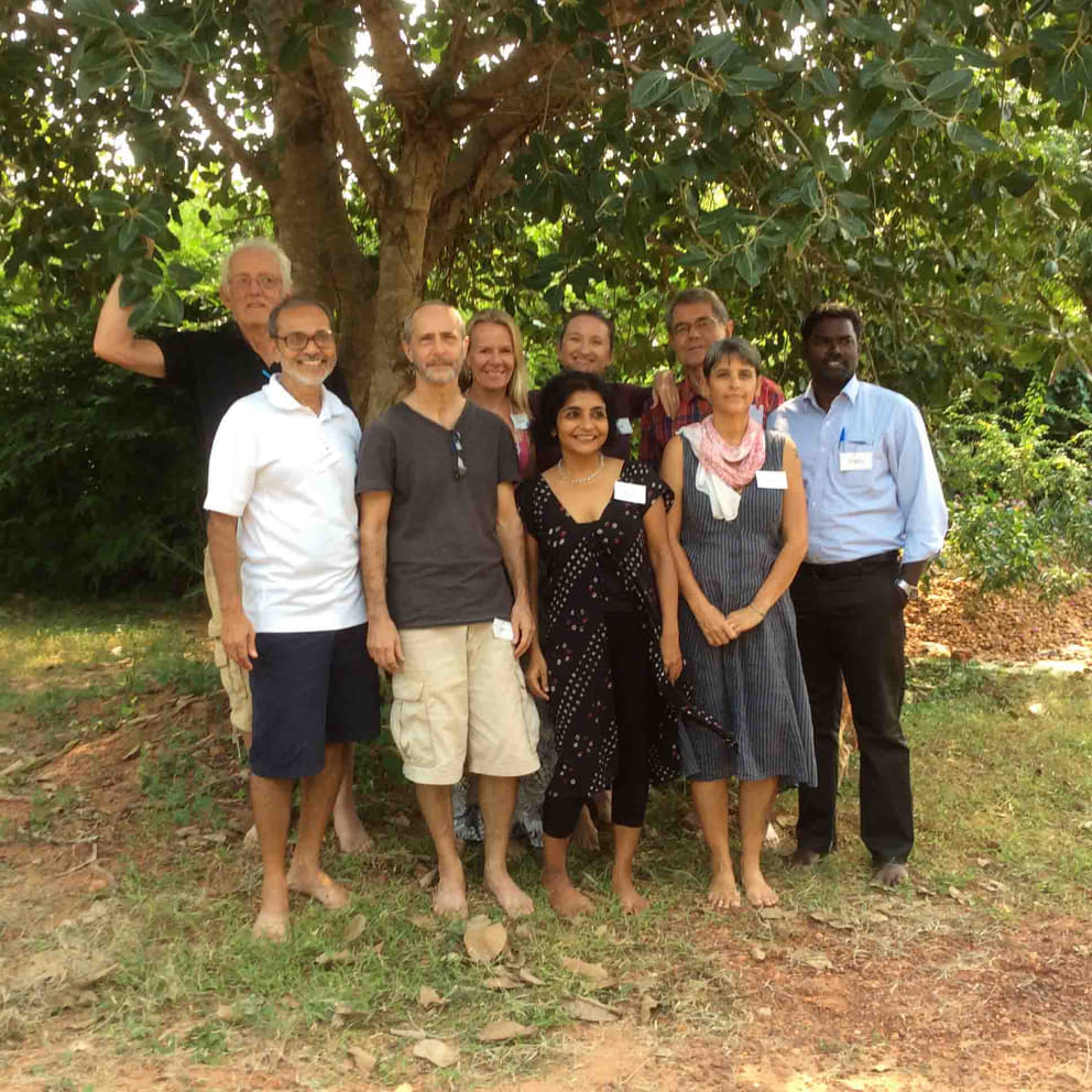The new members of the Funds and Assets Management Committee. From left: Yuval, Chandresh, Lyle, Stephanie, Bindu, Chali, UIIi, Amy and Prabhu