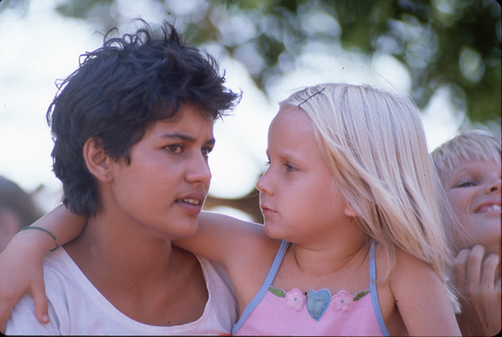 3 Renu and her sister Aurosylle in 1983