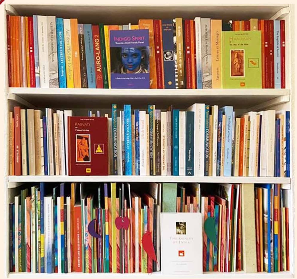 2 A selection of the publications printed by Auroville Press