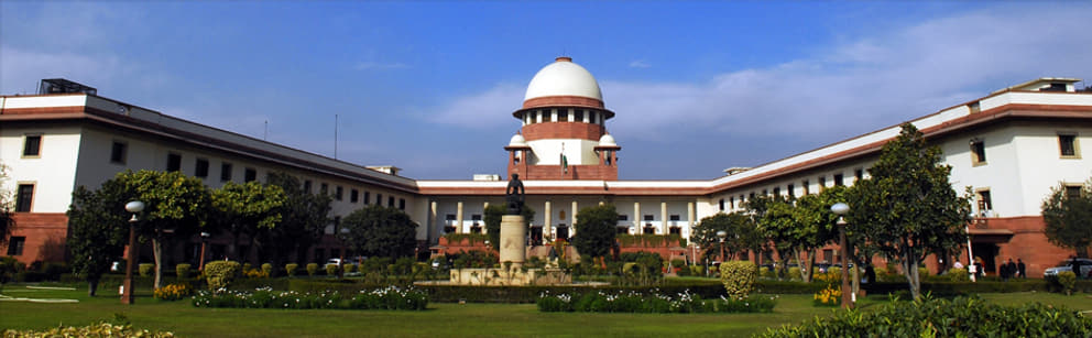 The Supreme Court of India in New Delhi