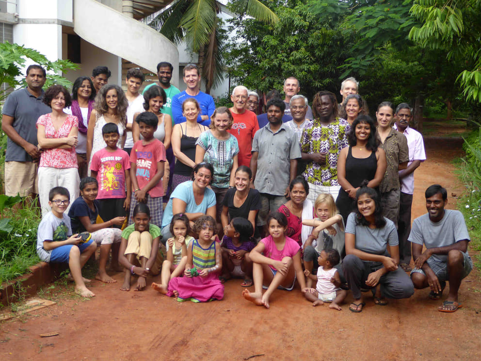 Some of the residents of Courage community