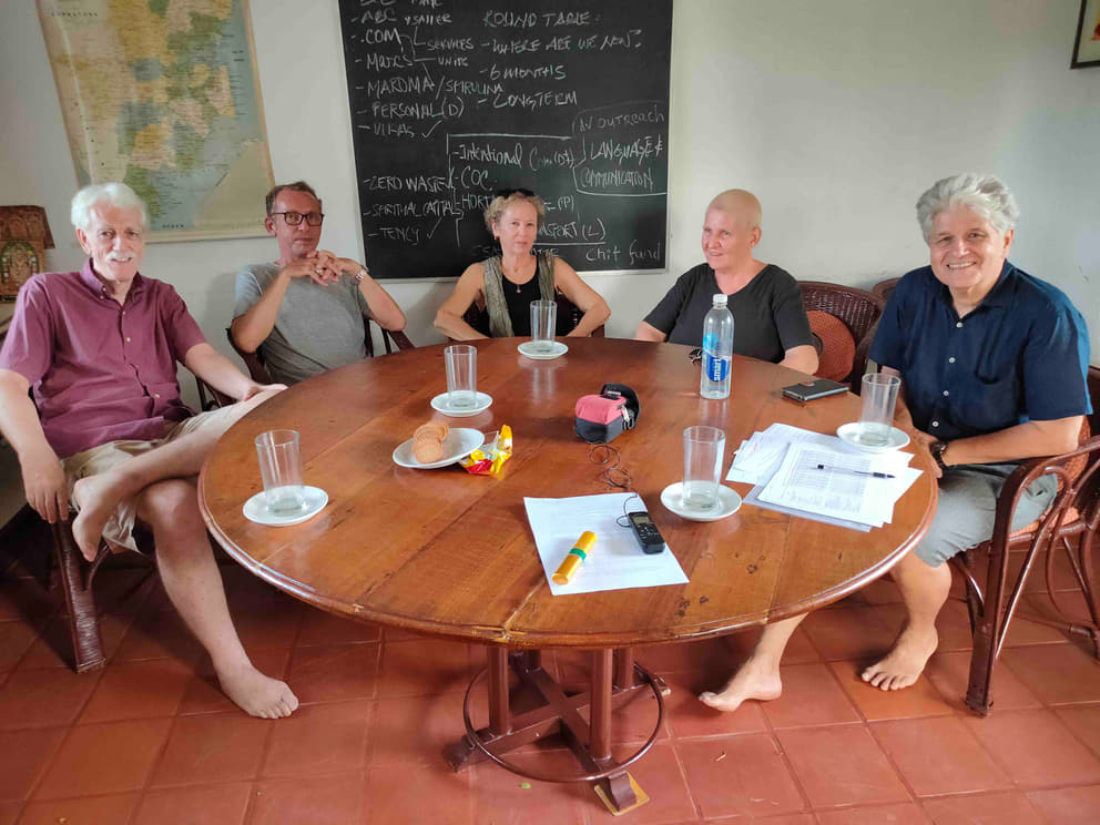 From left: Otto, Stephan, Isha, Inge and Carel