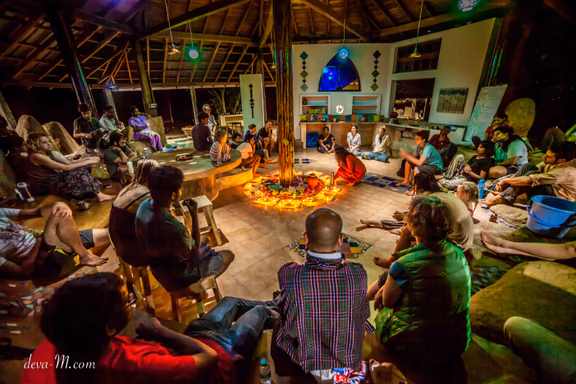 Evening session in Pichandikulam