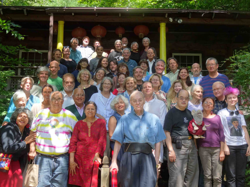1 The AVI – AUM Meeting participants at Woodstock