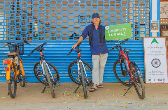E-cycles at Kinisi