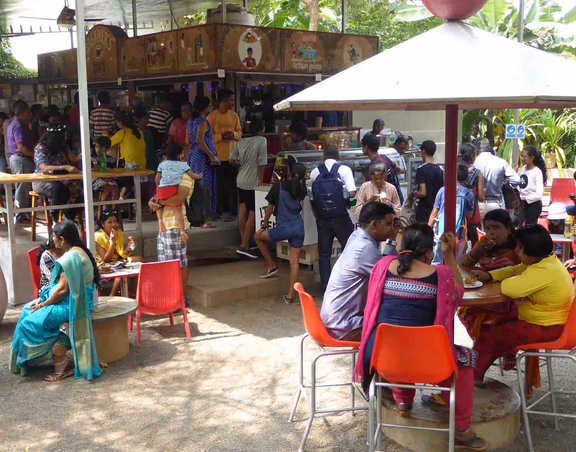 1 A busy day at the Visitors’ Center