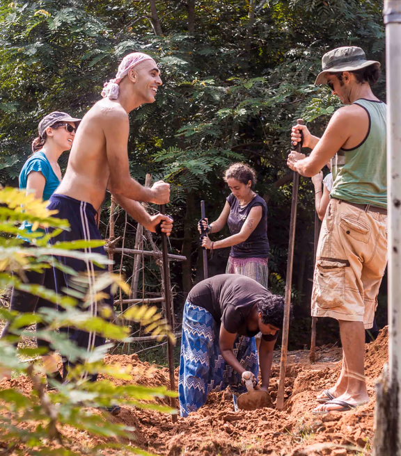 Digging an infrastructure trench