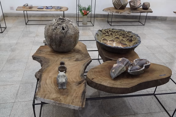 Born in fire: a residency in wood firing and an exhibition