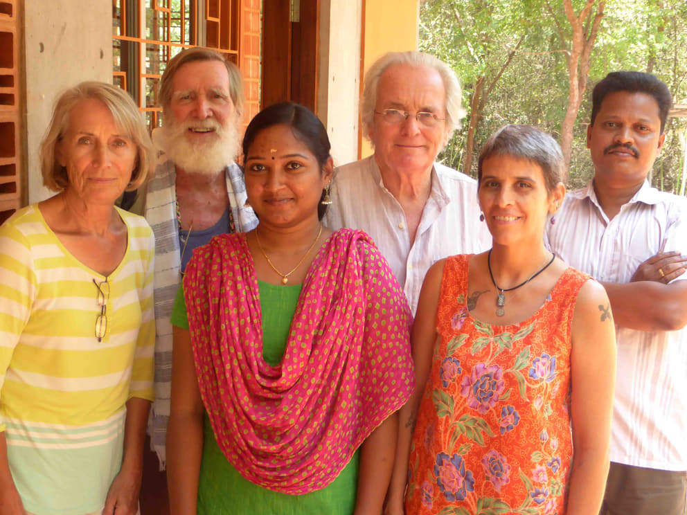 1 From Left: Doris, Francis, Meera, Amy, Gilles and Thambidurai