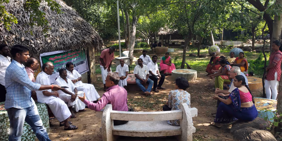 3 Community engagement at Pitchandikulam in Auroville